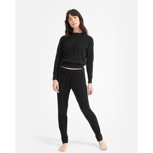 Everlane Womens The Cashmere Sweatpants XS Drawstring Skinny Jogger